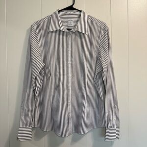 Brooks Brothers Woman’s size 16 Fitted Button Down Striped Shirt